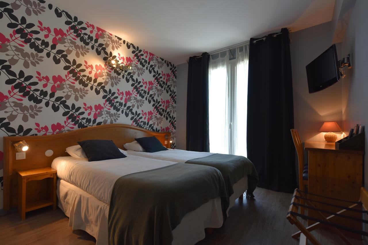 Logis Hotel Restaurant Le Castel Fleuri Saint-Jean-en-Royans Esterno foto